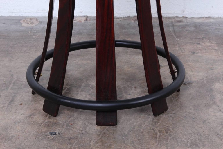 Stool by Edward Wormley for Dunbar In Excellent Condition For Sale In Dallas, TX