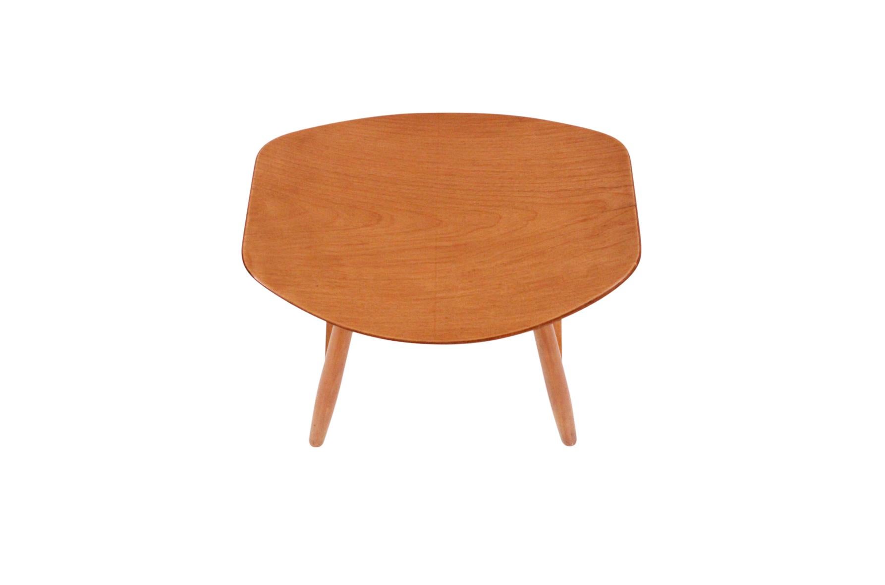 Stool by Ejvind Johansson for FDB Mobler In Good Condition In Waltham, MA
