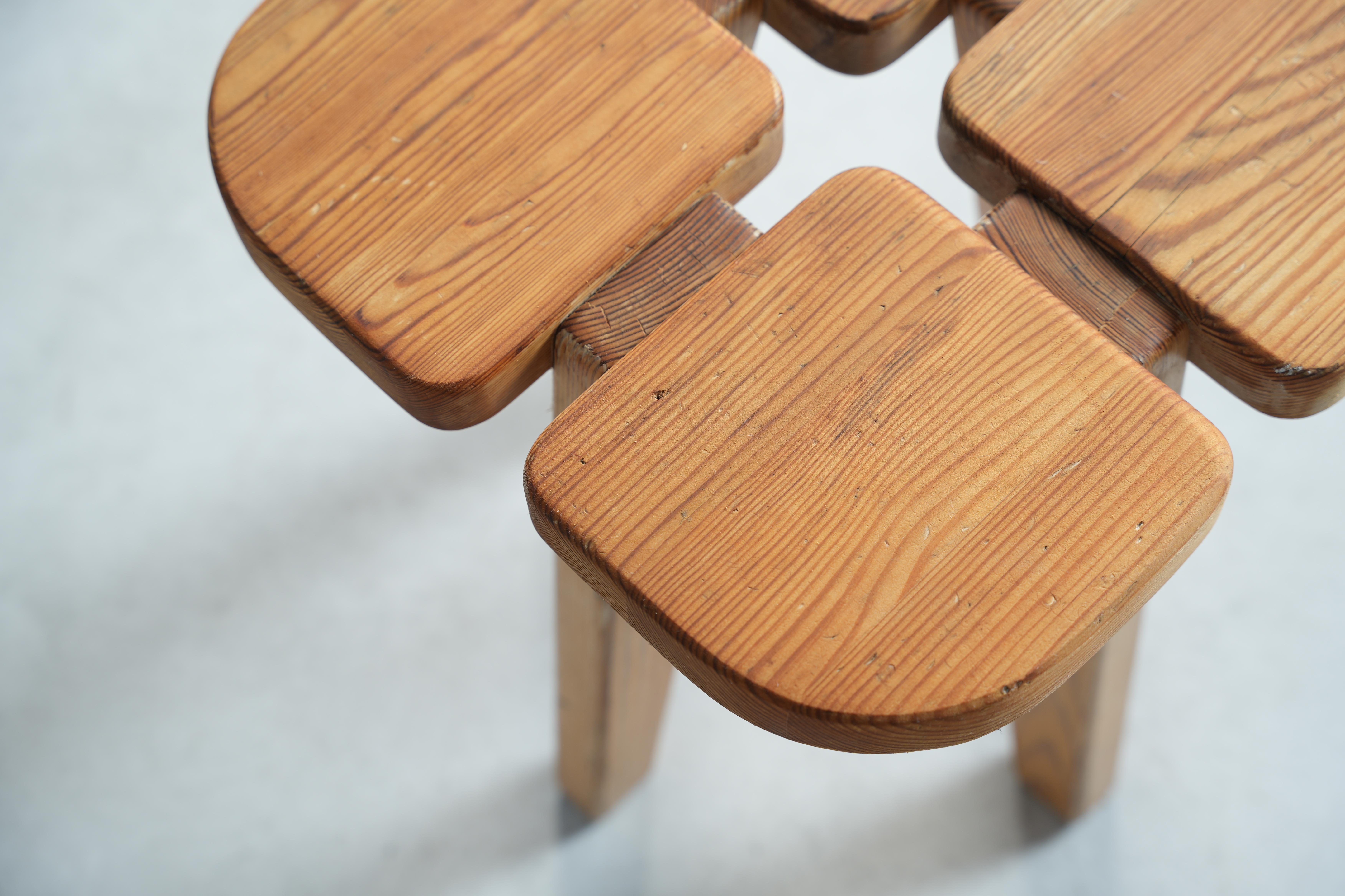 Pin Tabouret de Lisa Johanssen-Pape pour Stockmann AB, Suède en vente