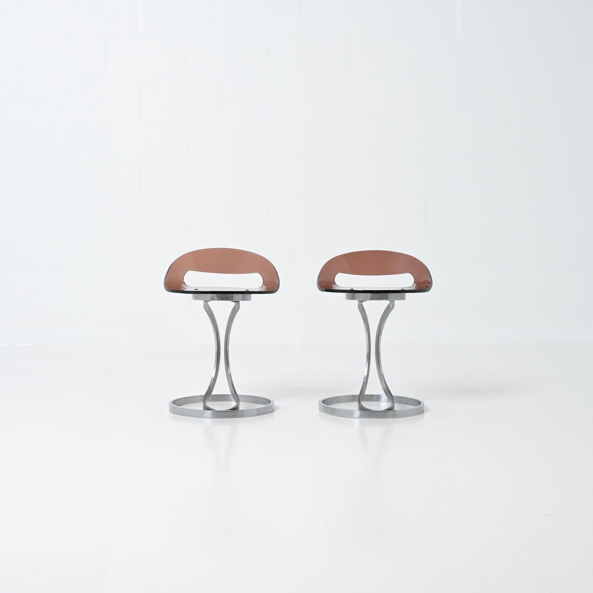 Hocker von Maison Rinck, Frankreich 1970 im Angebot 3
