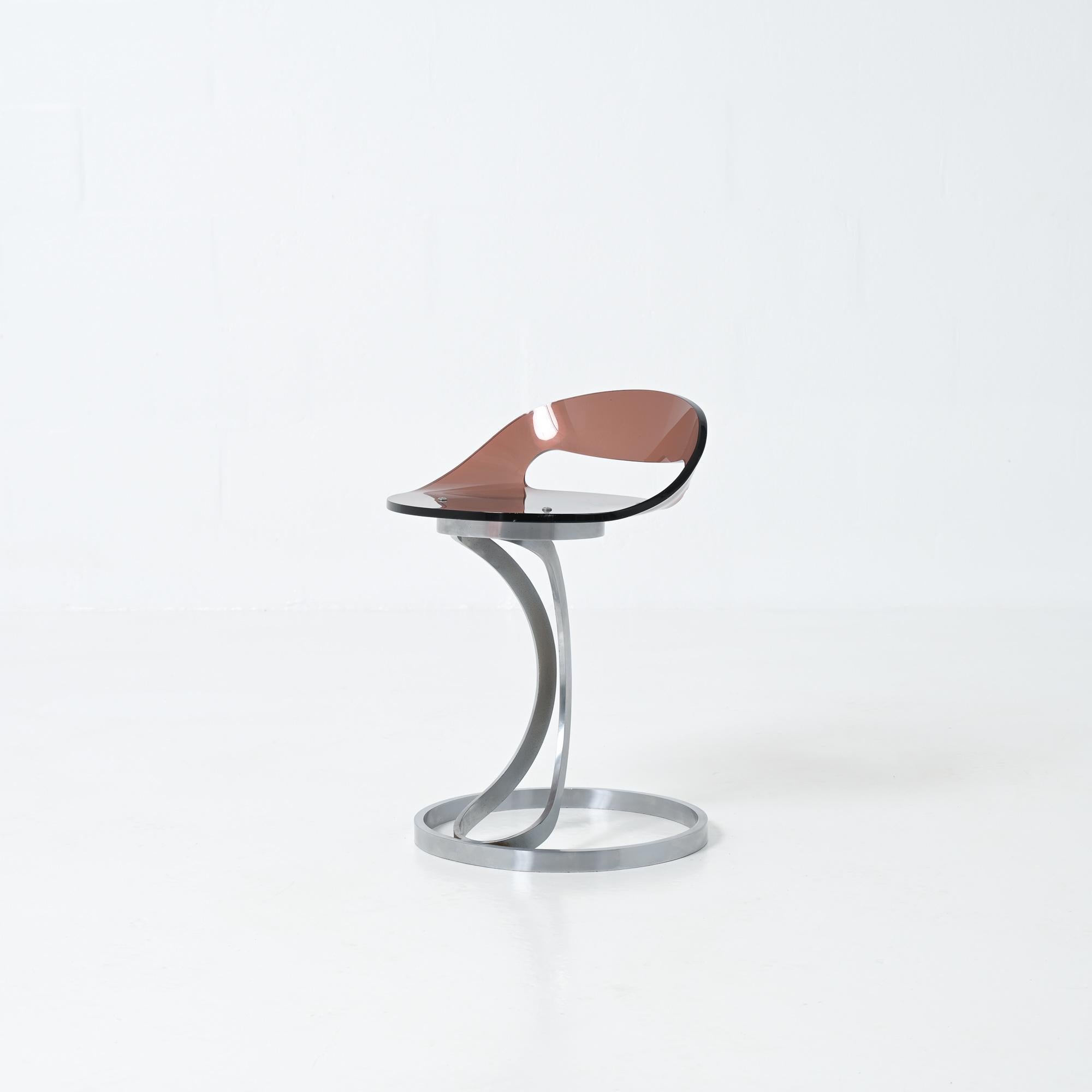 Hocker von Maison Rinck, Frankreich 1970 im Angebot 11