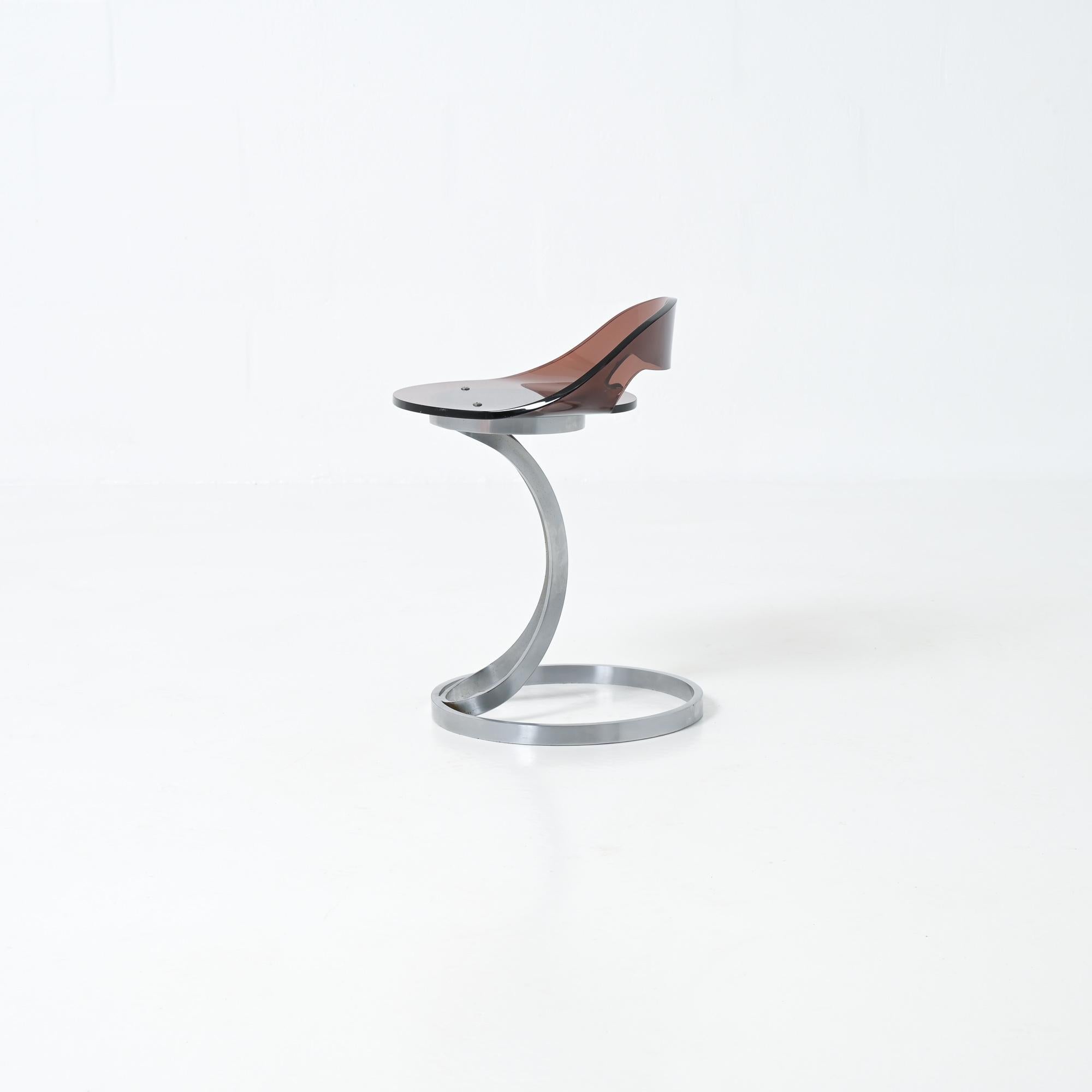Hocker von Maison Rinck, Frankreich 1970 im Angebot 12