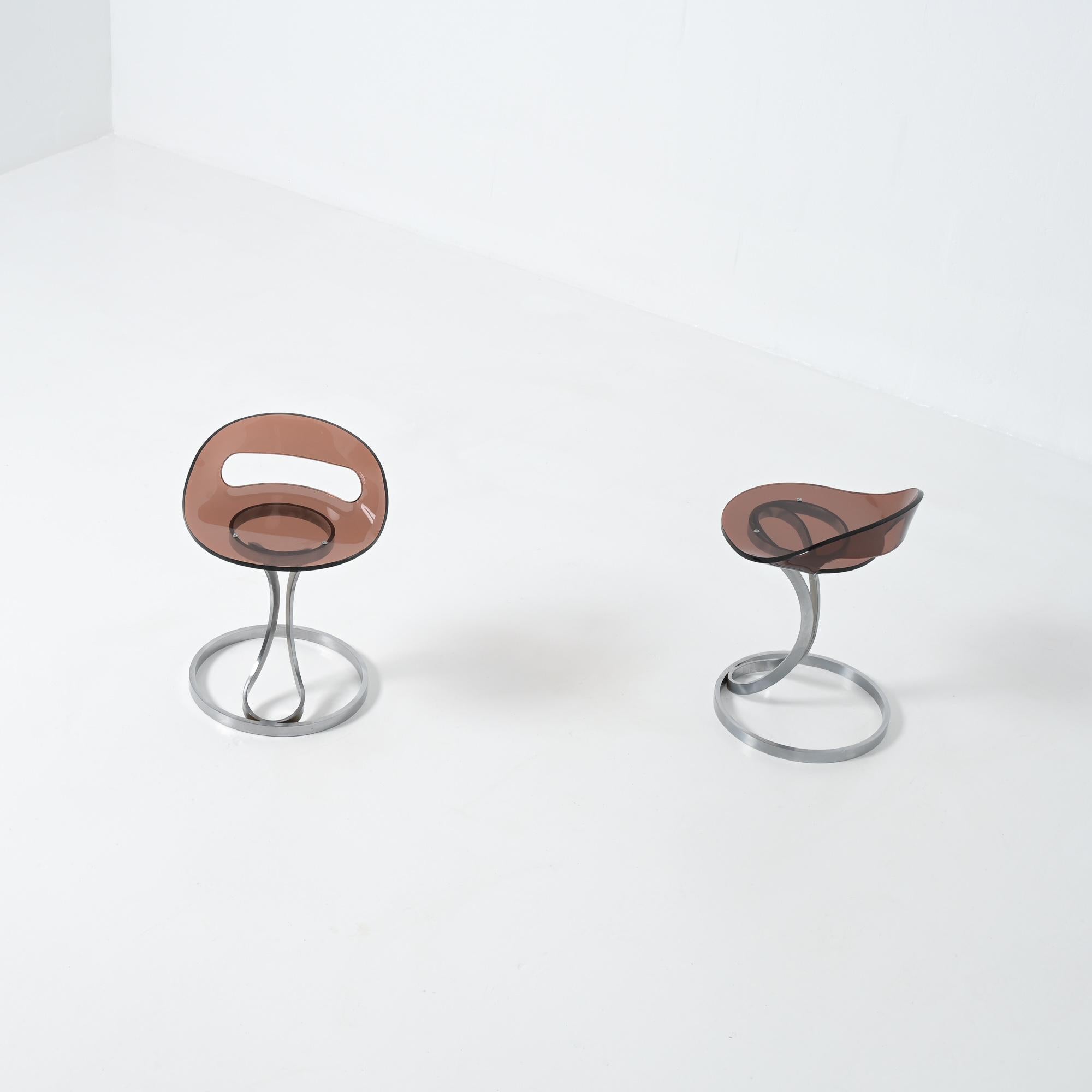 Hocker von Maison Rinck, Frankreich 1970 (Moderne der Mitte des Jahrhunderts) im Angebot