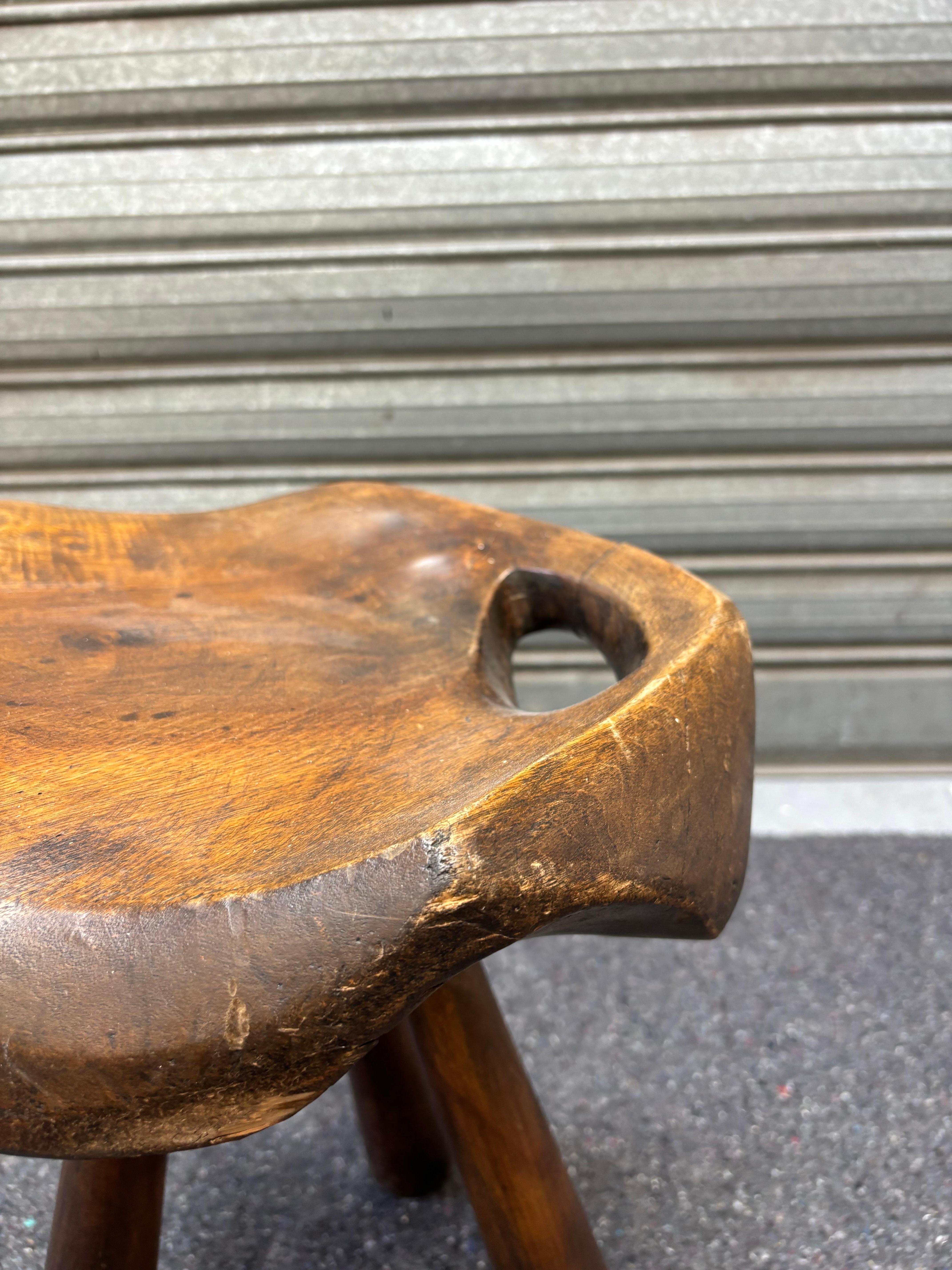 Hocker von Michel Chauvet, Biot Frankreich (Mitte des 20. Jahrhunderts) im Angebot