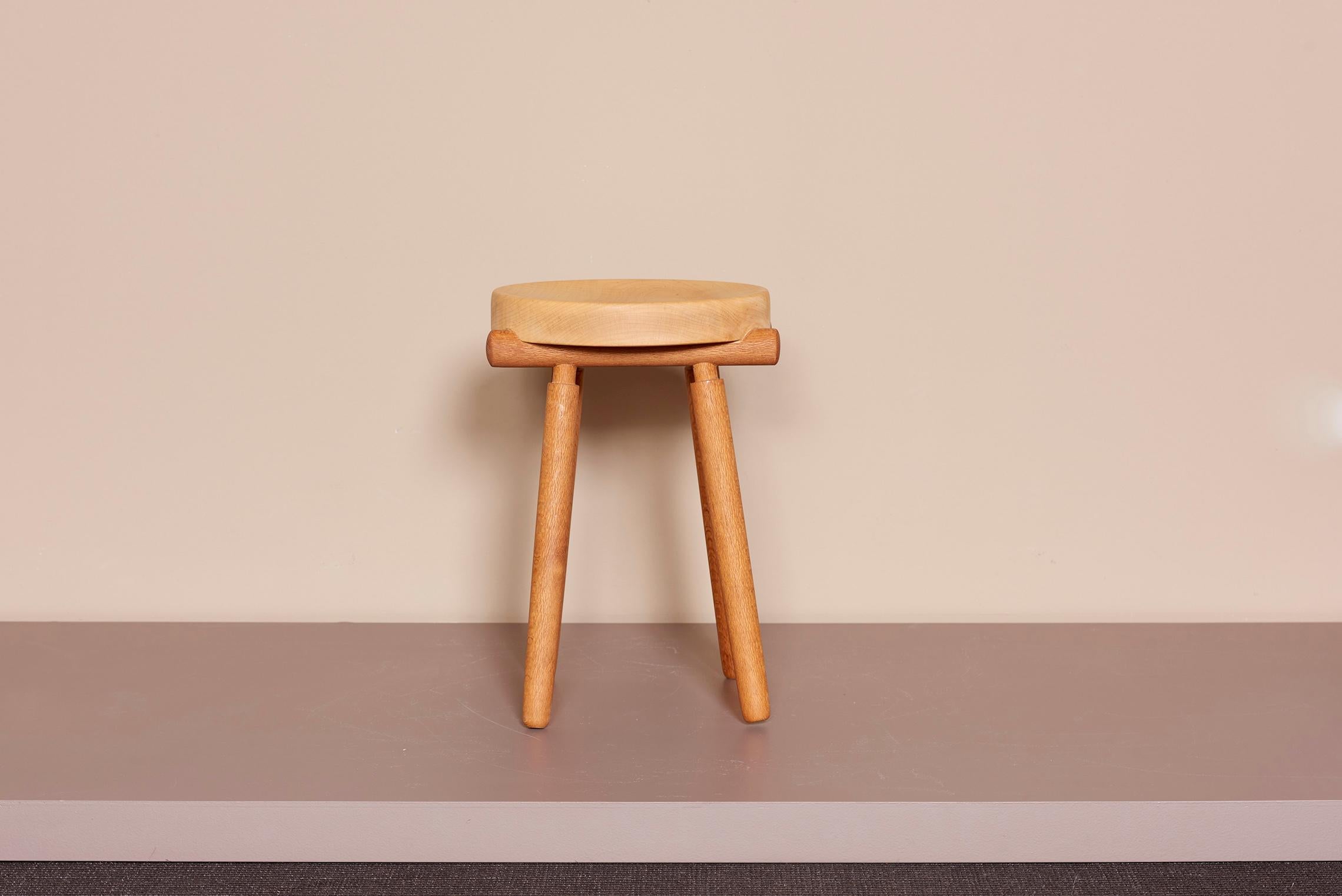 Stool by Ohio Craftsmen Michael Rozell, USA, 2020 For Sale 1
