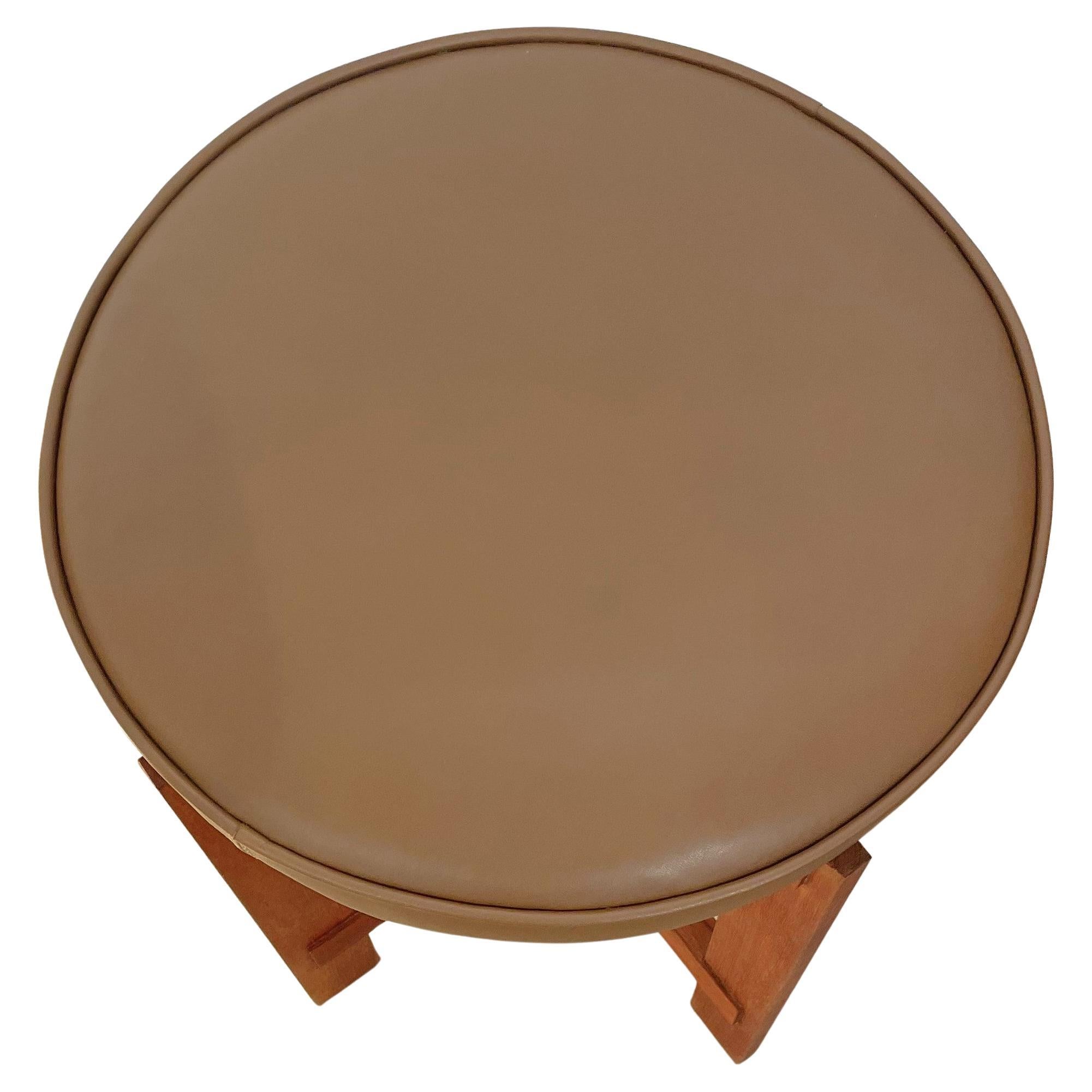 Swedish Stool by Uno & Östen Kristiansson for Luxus