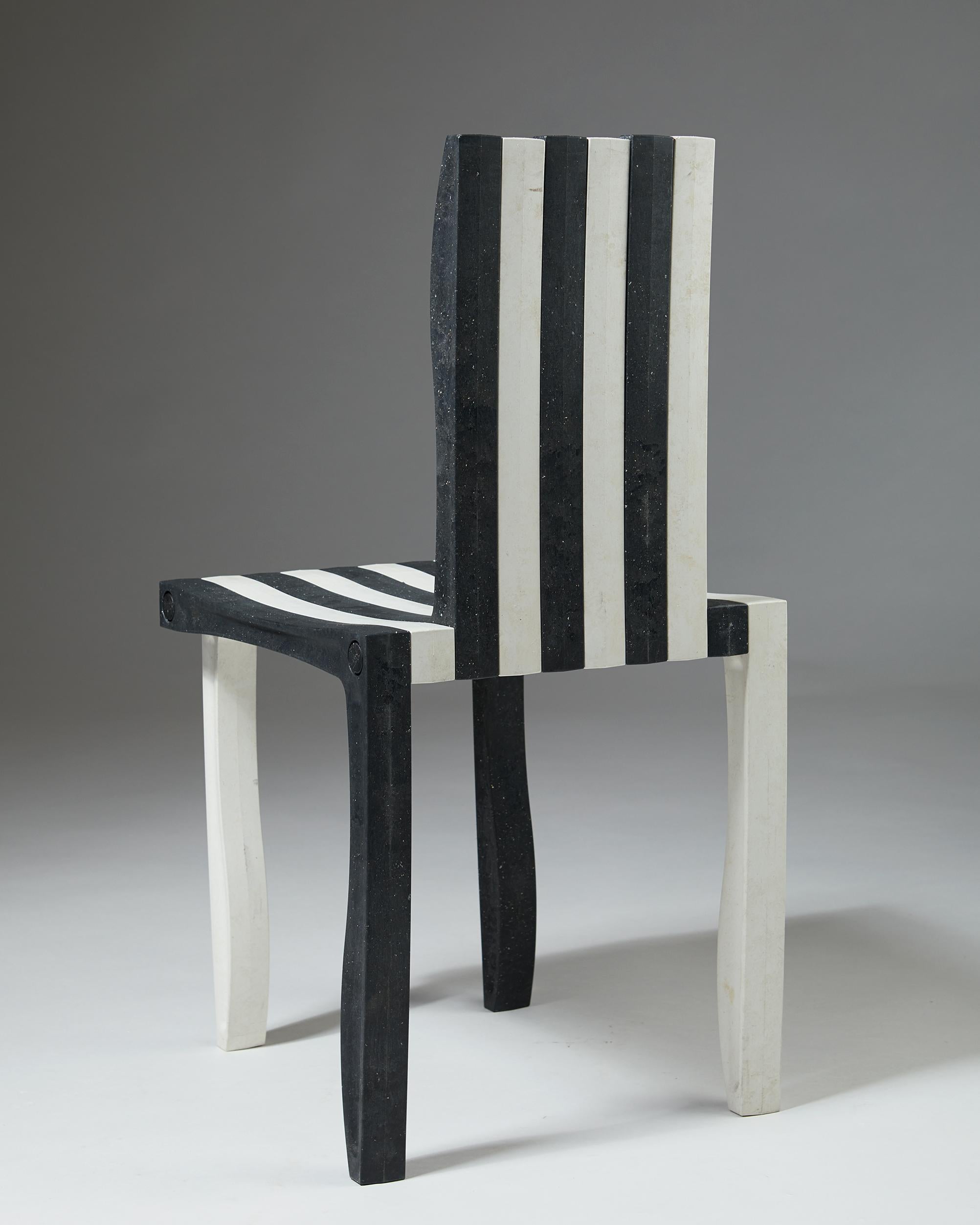 Modern Stool/Chair ‘10 Unit System’ designed by Shigeru Ban for Artek, Finland, 2000s