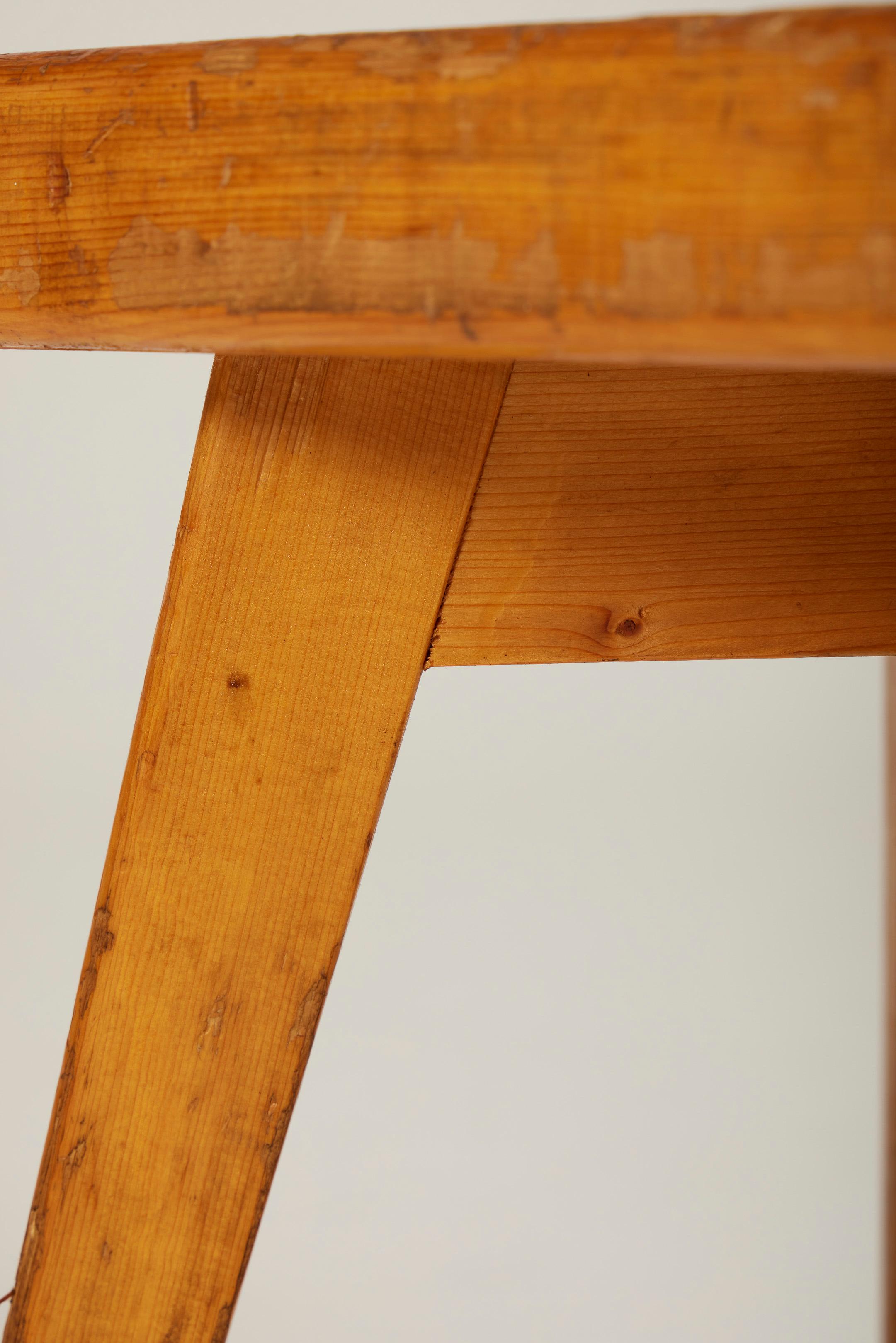 Mid-20th Century Stool Christian Durupt, 1960s For Sale