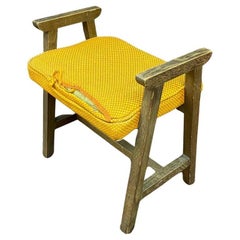 Tabouret vers 1970 par Guillerme and Chambron, Edition "Votre Maison"