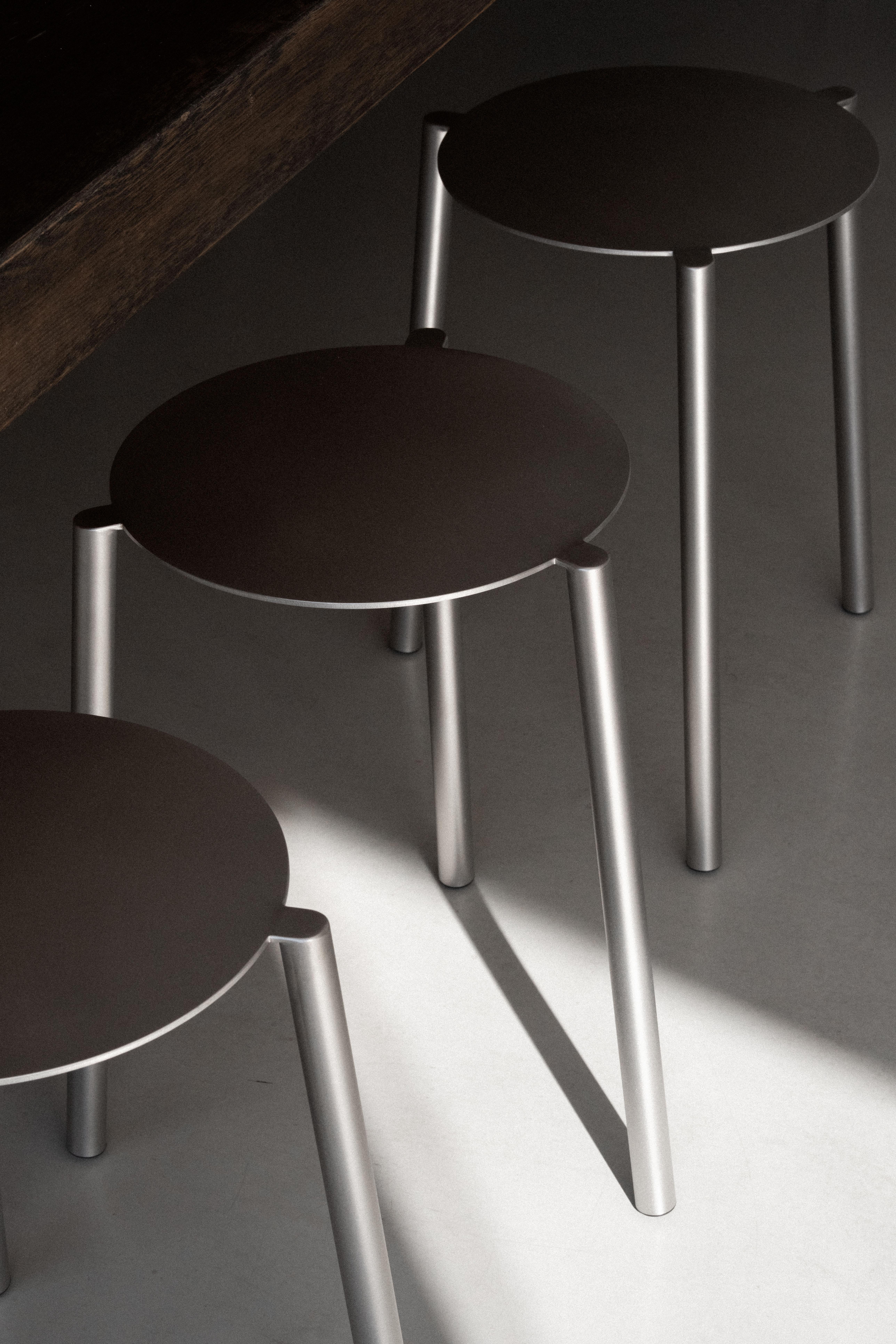 Lithuanian Stool - Collection X - Edition Isla x Paul Delrez For Sale
