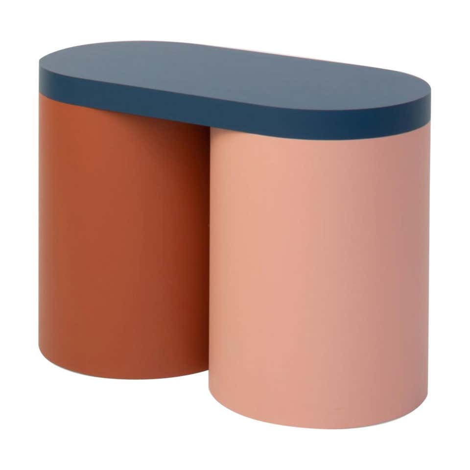 Low Table Colorful Design Contemporary Table Rounded Shapes Form Low ...