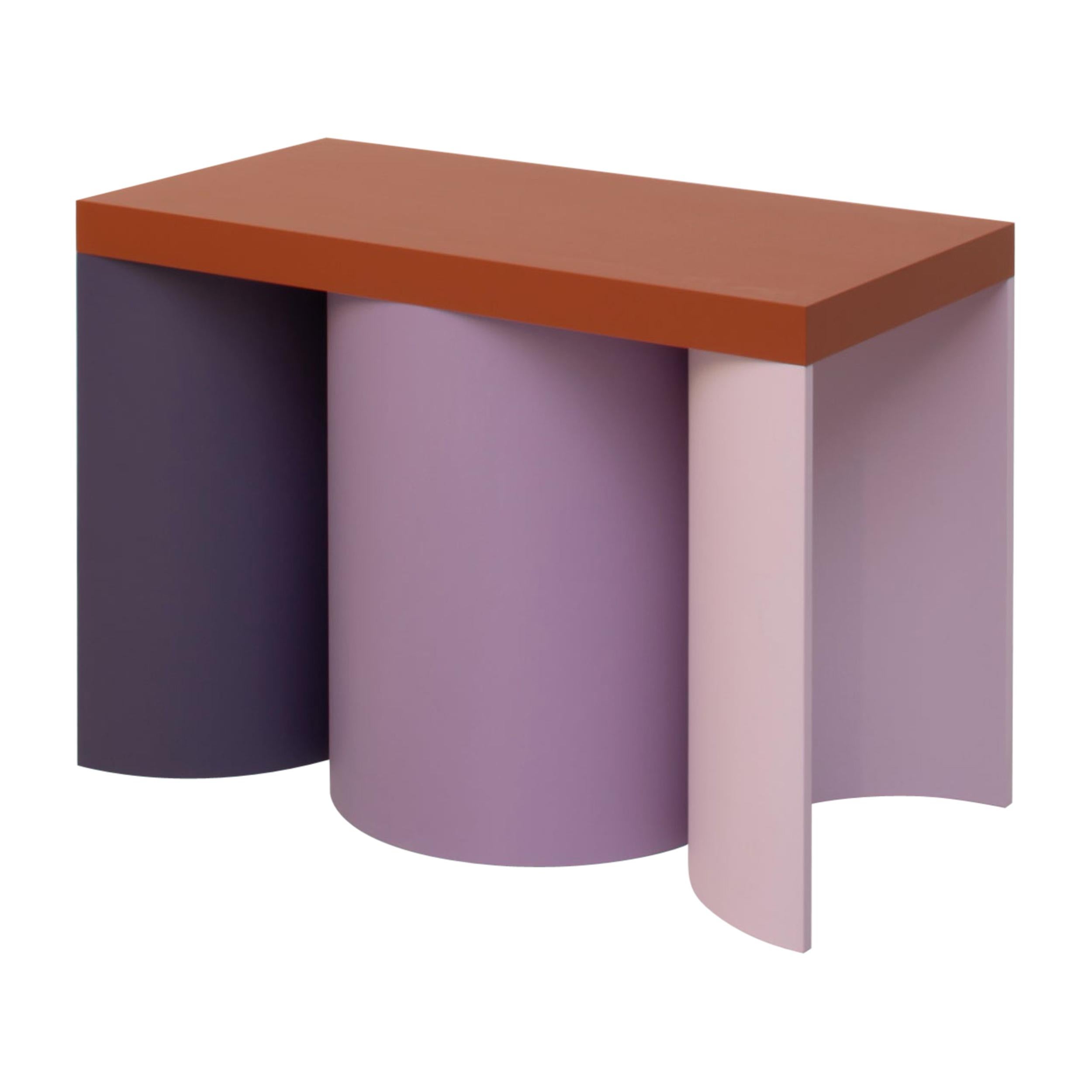 Stool Colorful Design Modern Contemporary Seating Rounded Shapes Form Stool 3