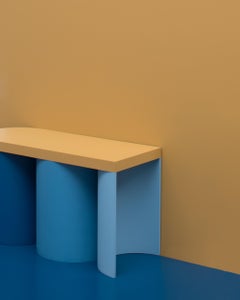 Stool Colorful Design Modern Contemporary Seating Rounded Shapes Form Stool 4