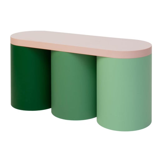 Low Table Colorful Design Contemporary Table Rounded Shapes Form Low ...