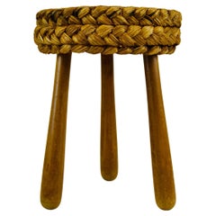 Taburete diseñado por Adrien Audoux y Frida Minet - Francia -1950