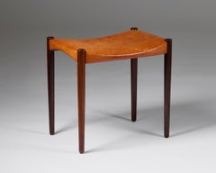 Tabouret conçu par Ejner Larsen et Aksel Bender Madsen pour Willy Beck