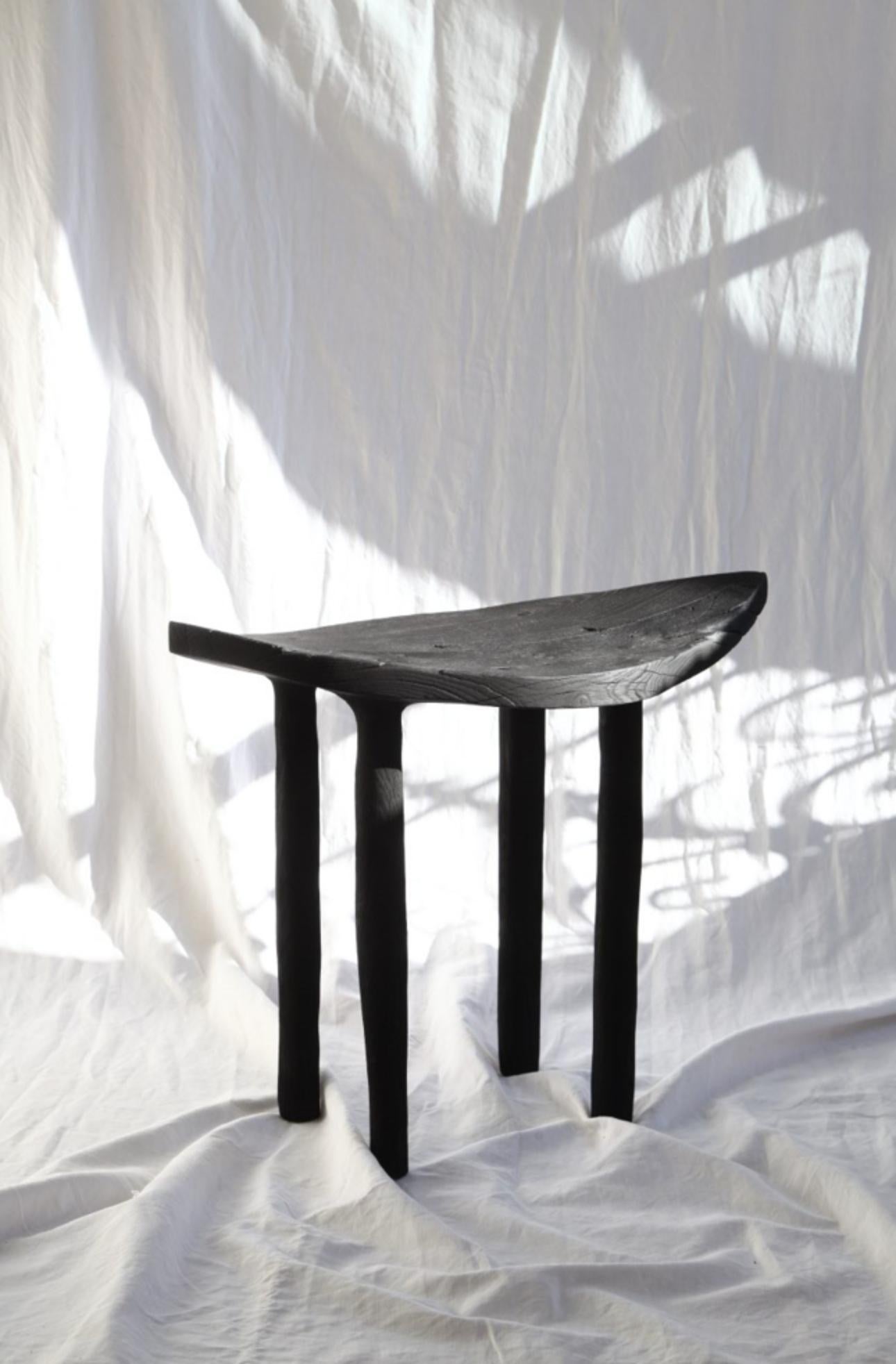 French Stool Eclipse 3 by Antoine Maurice For Sale
