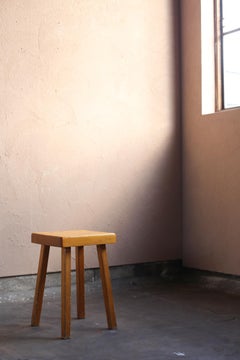 Stool for Arc 1800 by Charlotte Perriand