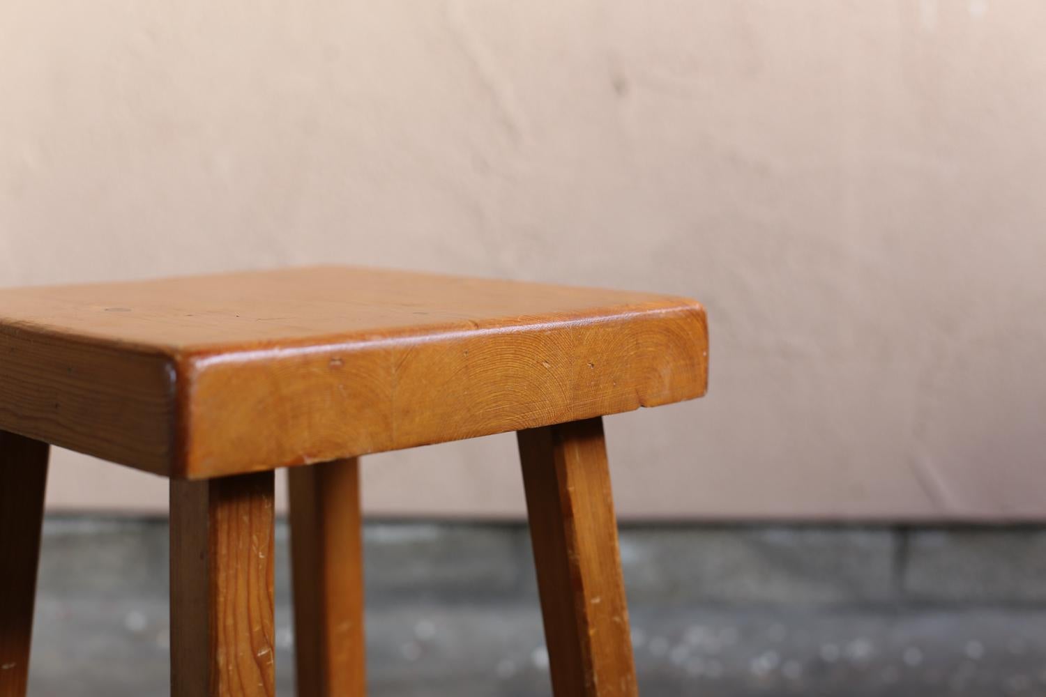 Mid-20th Century Stool for Arc 1800 by Charlotte Perriand For Sale