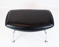 Stool for the Ox Chair, Model EJ 100-F, by Hans J. Wegner