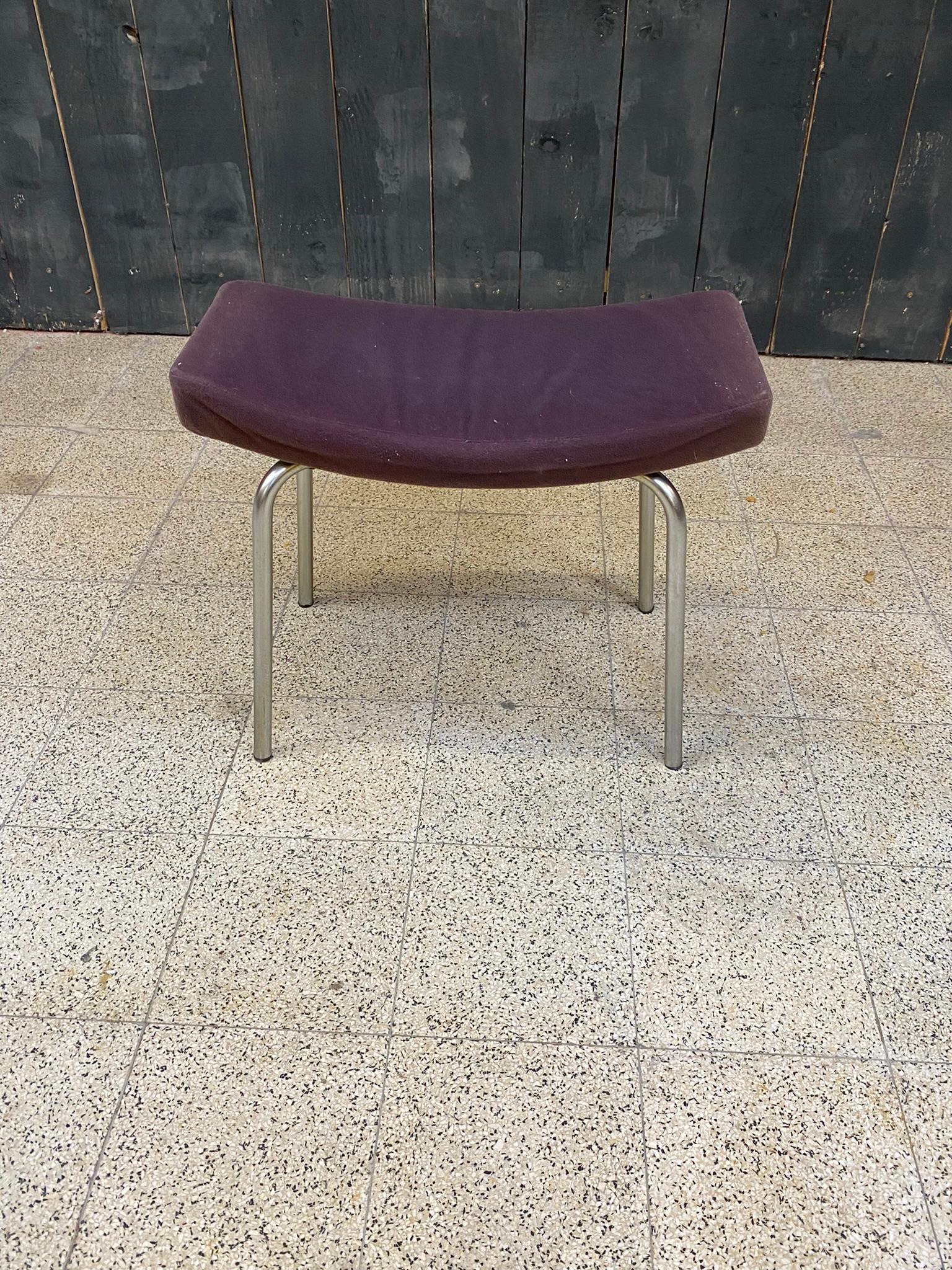 European Stool French Design of the 1950s by Pierre Guariche for Meurop For Sale