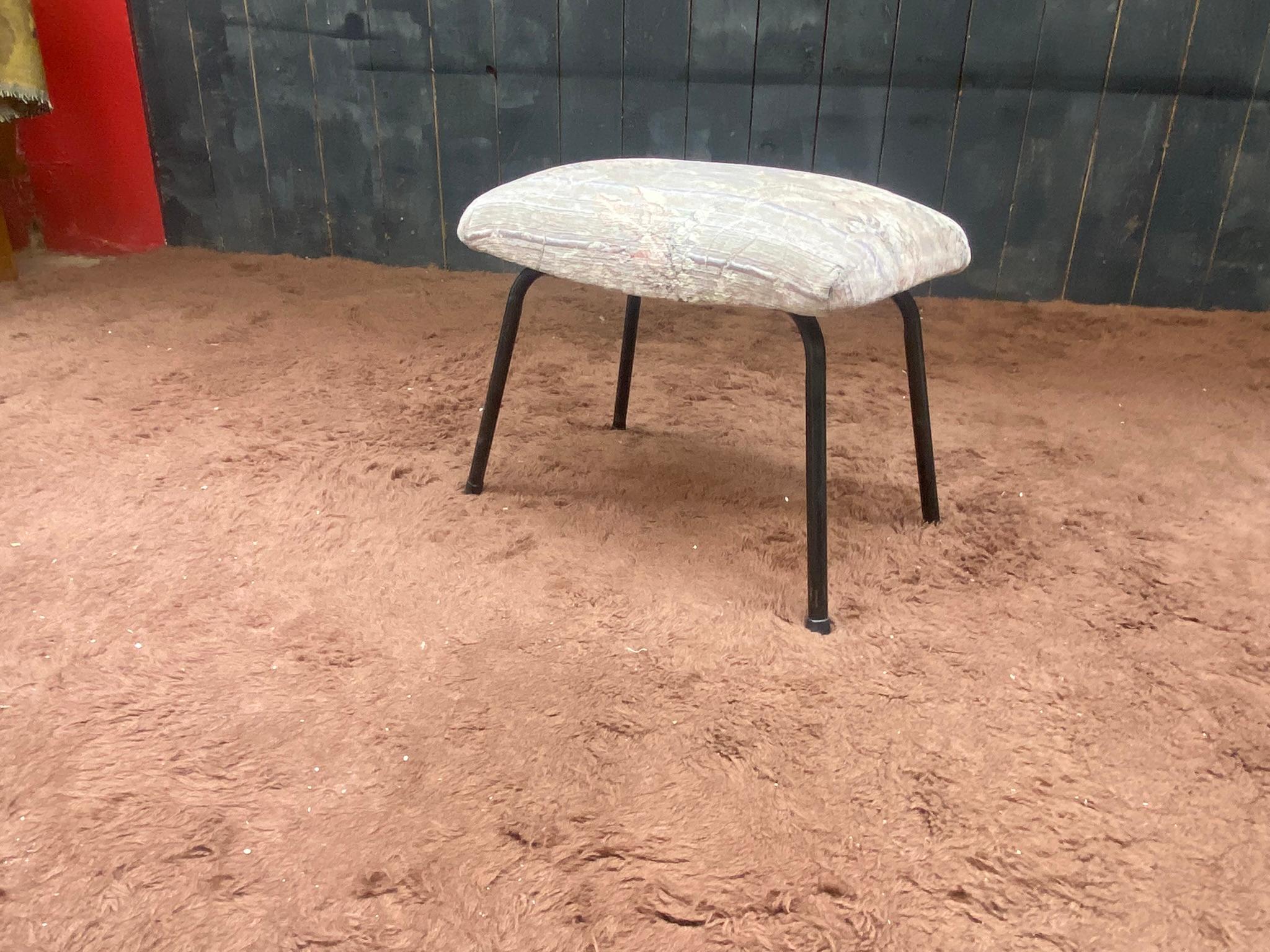 Stool French Design of the 1950s by Pierre Guariche for Meurop In Good Condition For Sale In Saint-Ouen, FR