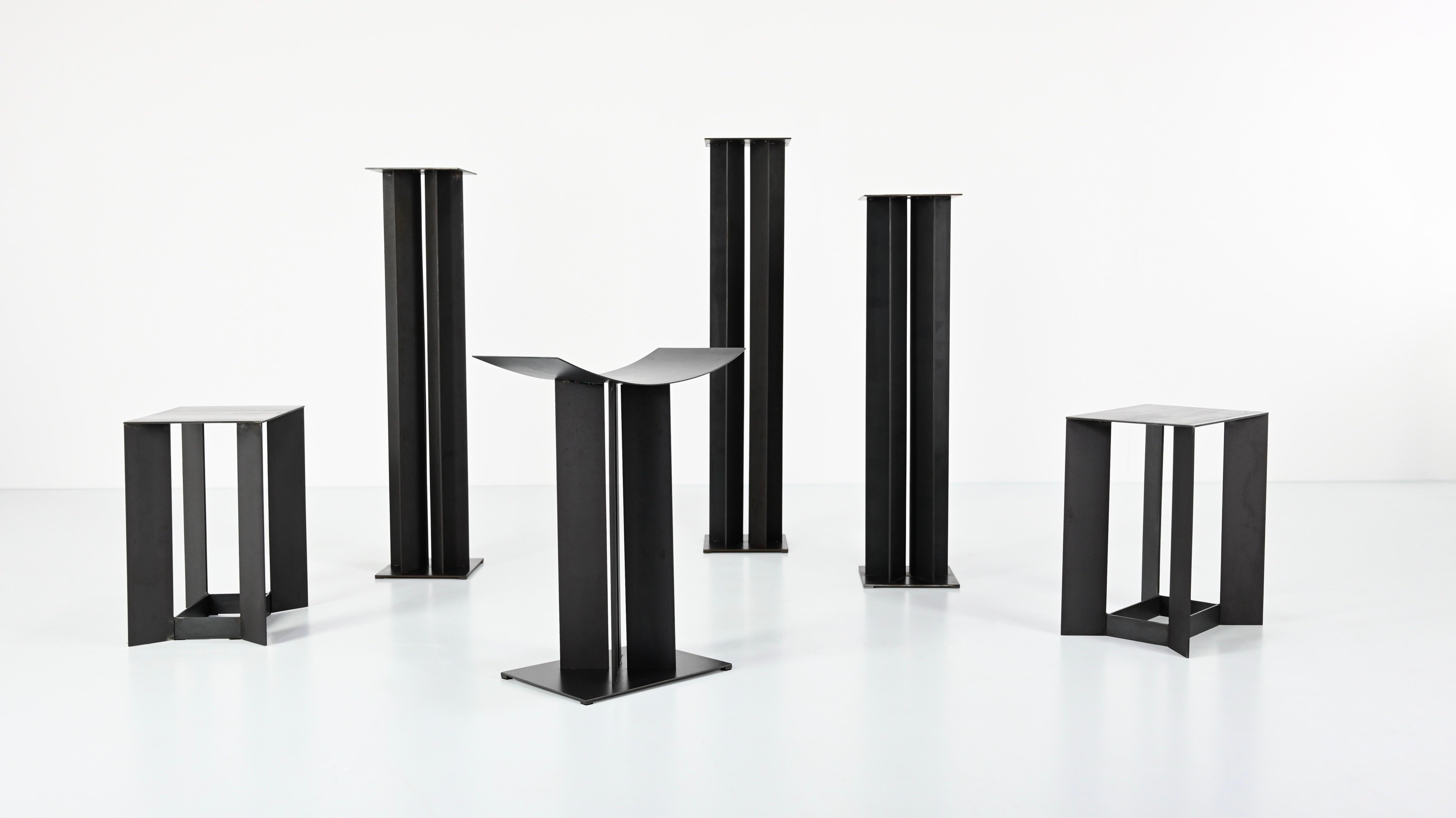 Tabouret Grand Palabre de Franck Robichez, Paris, années 1990 en vente 6