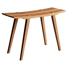Stool Handcrafted in Brazilian Hardwood by Ricardo Graham Ferreira