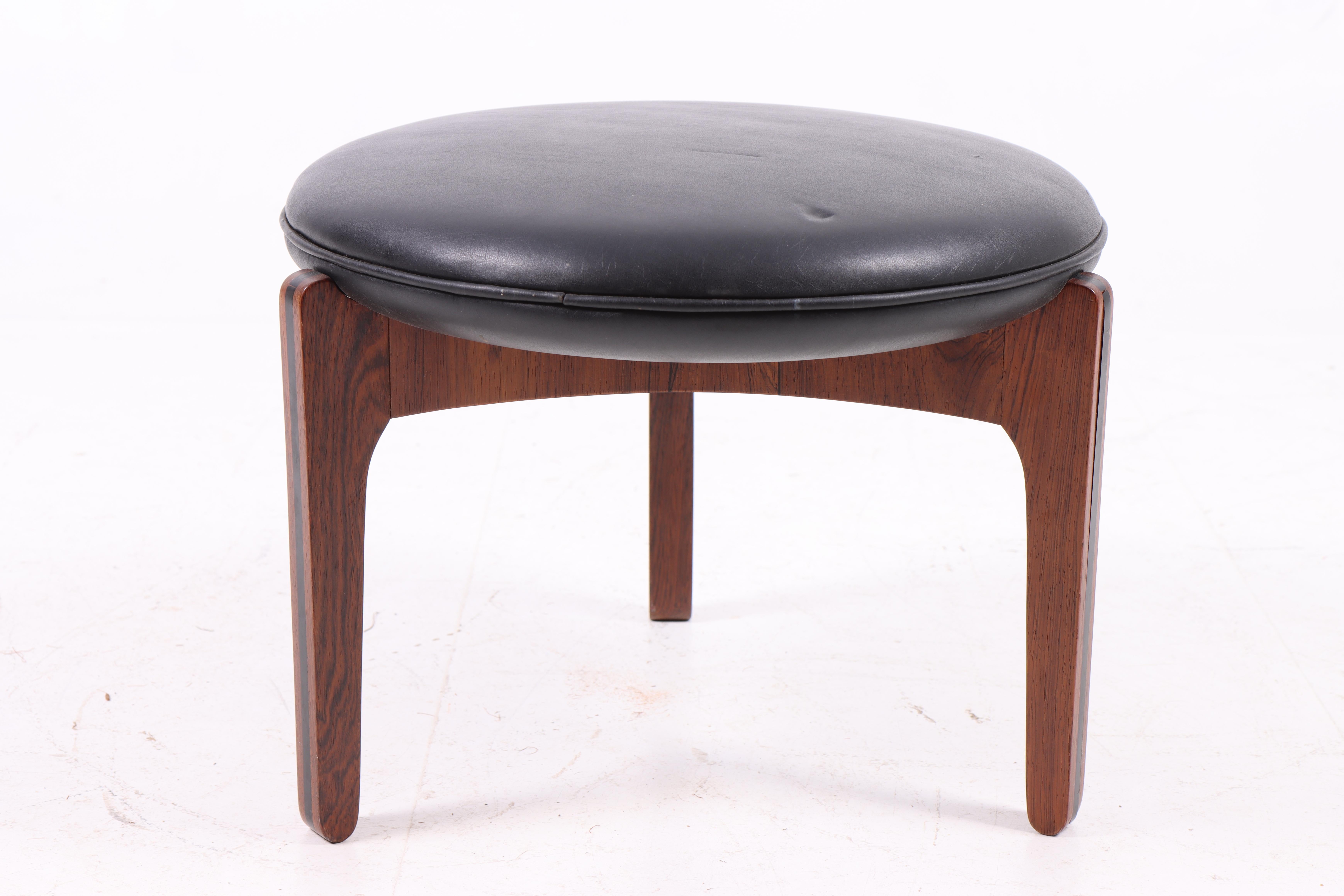 Hocker aus Palisanderholz Entworfen von Svend Ellekær, 1960er Jahre im Zustand „Gut“ im Angebot in Lejre, DK