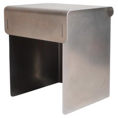 Stainless Steel Stool "ST_05" by Rebecca Ackaert