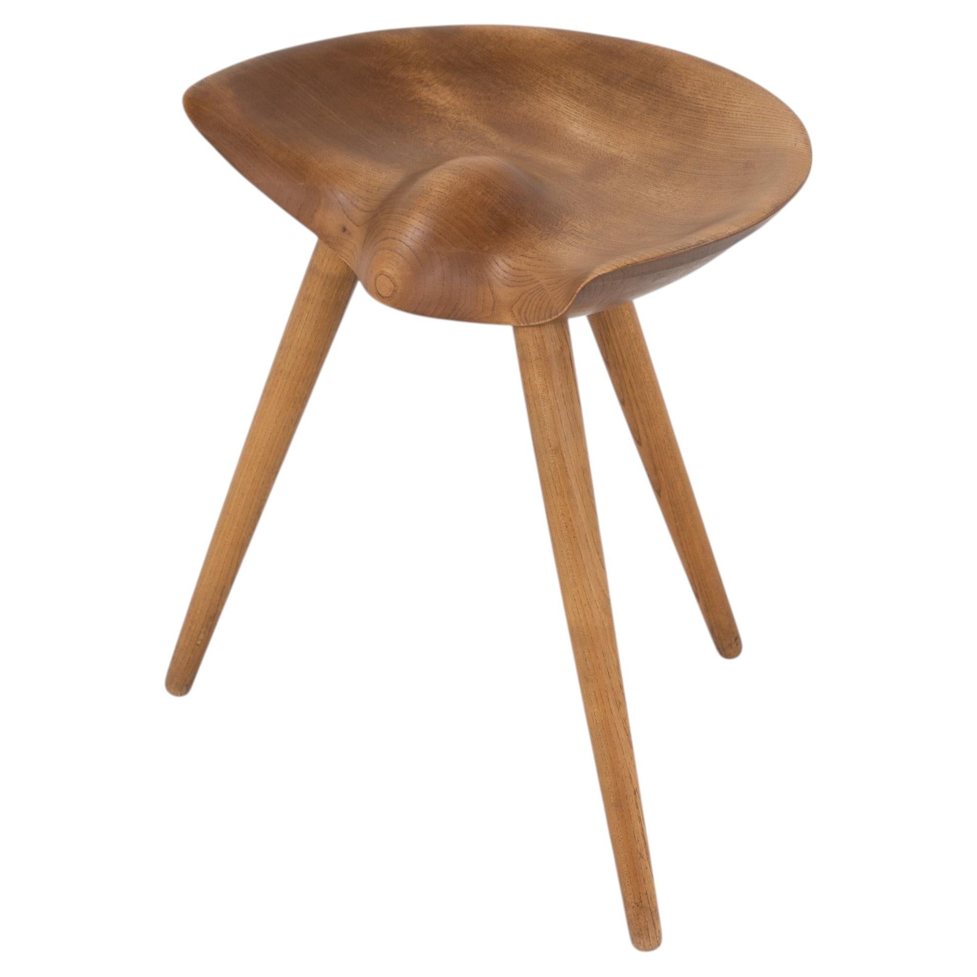 Taburete de teca de Mogens Lassen en venta