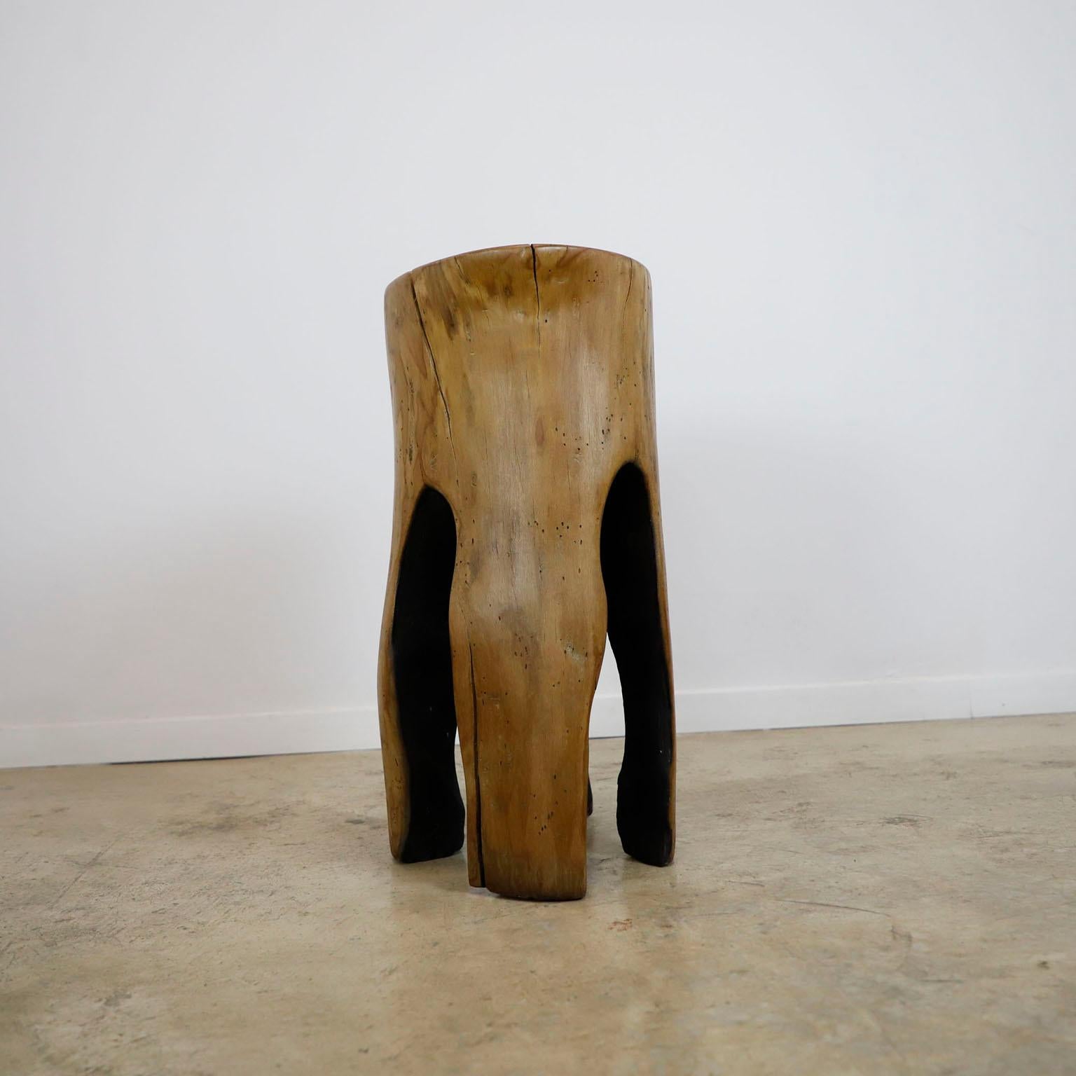 Mexicain Stool Made in Solid Wood en vente