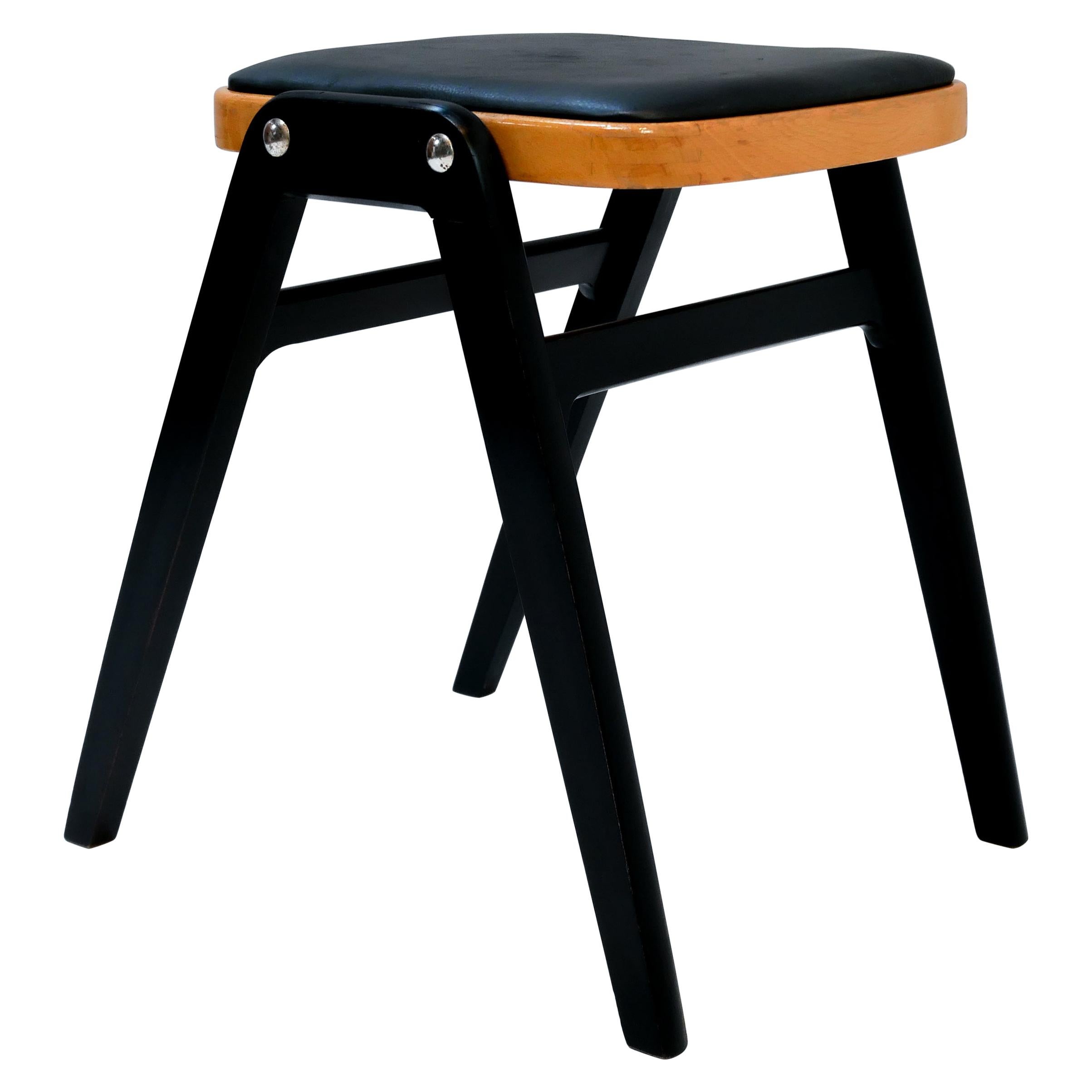 Stool Made in Sweden, 1950s For Sale