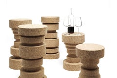 Taburete Mogg King diseño Claudio Bitetti - H 63 cm H 24,8 pulgadas