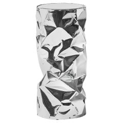 Stool Opinion Ciatti Big Tab.u design Bruno Rainaldi - Chrome H 65 cm 25.6 in