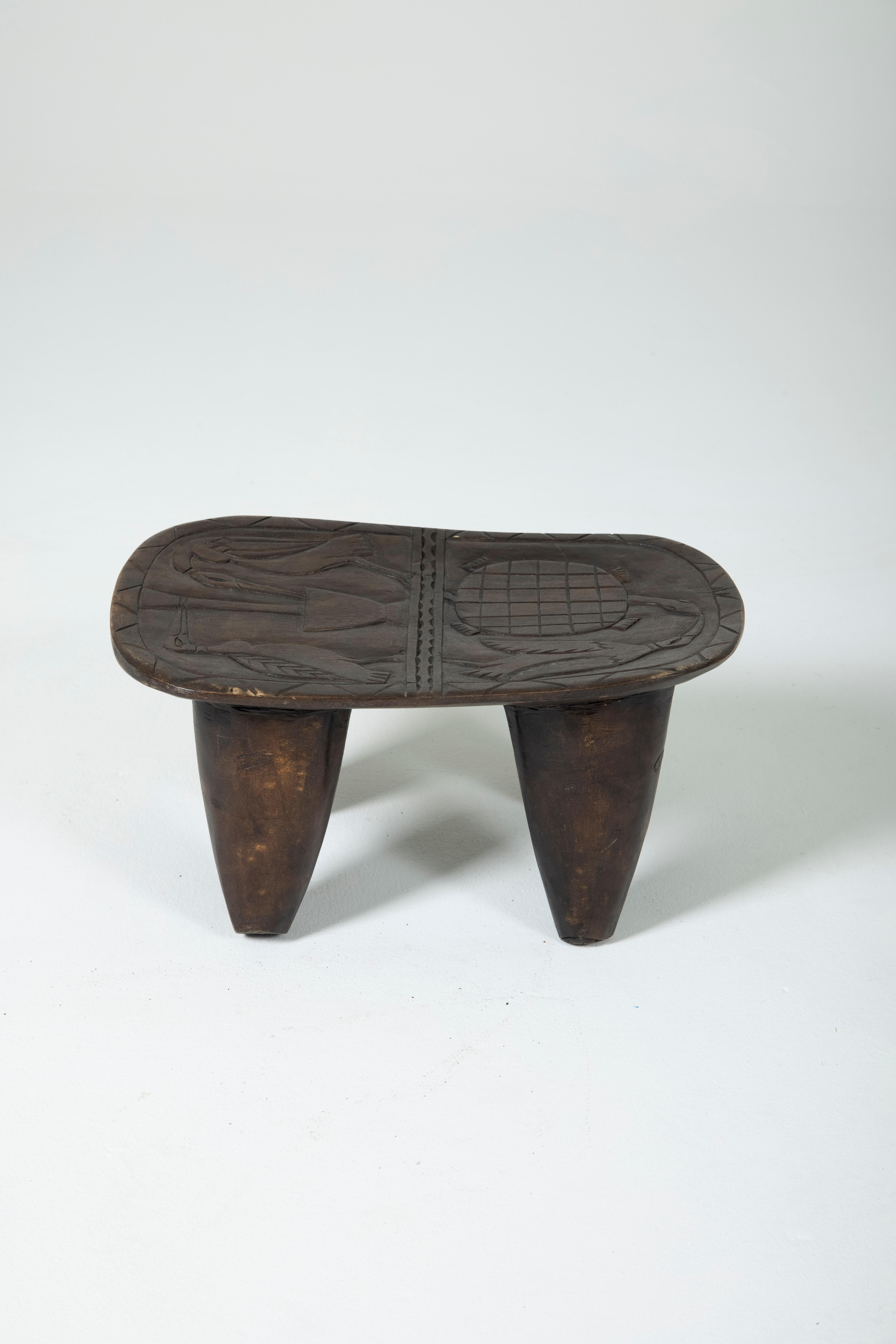 Tribal Stool or Side Table Senufo
