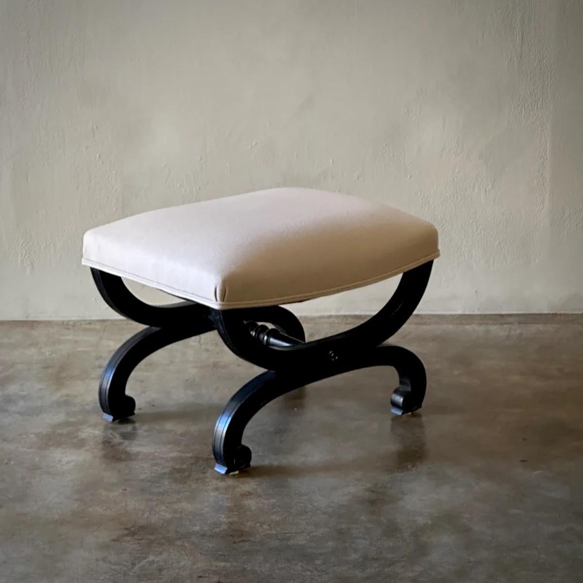 French Stool or Small Bench For Sale