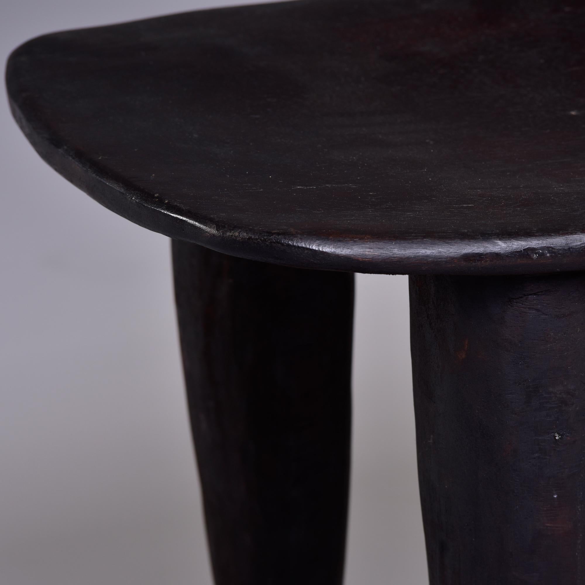 Stool or Table Hand Carved by Senufo People of Ivory Coast 3