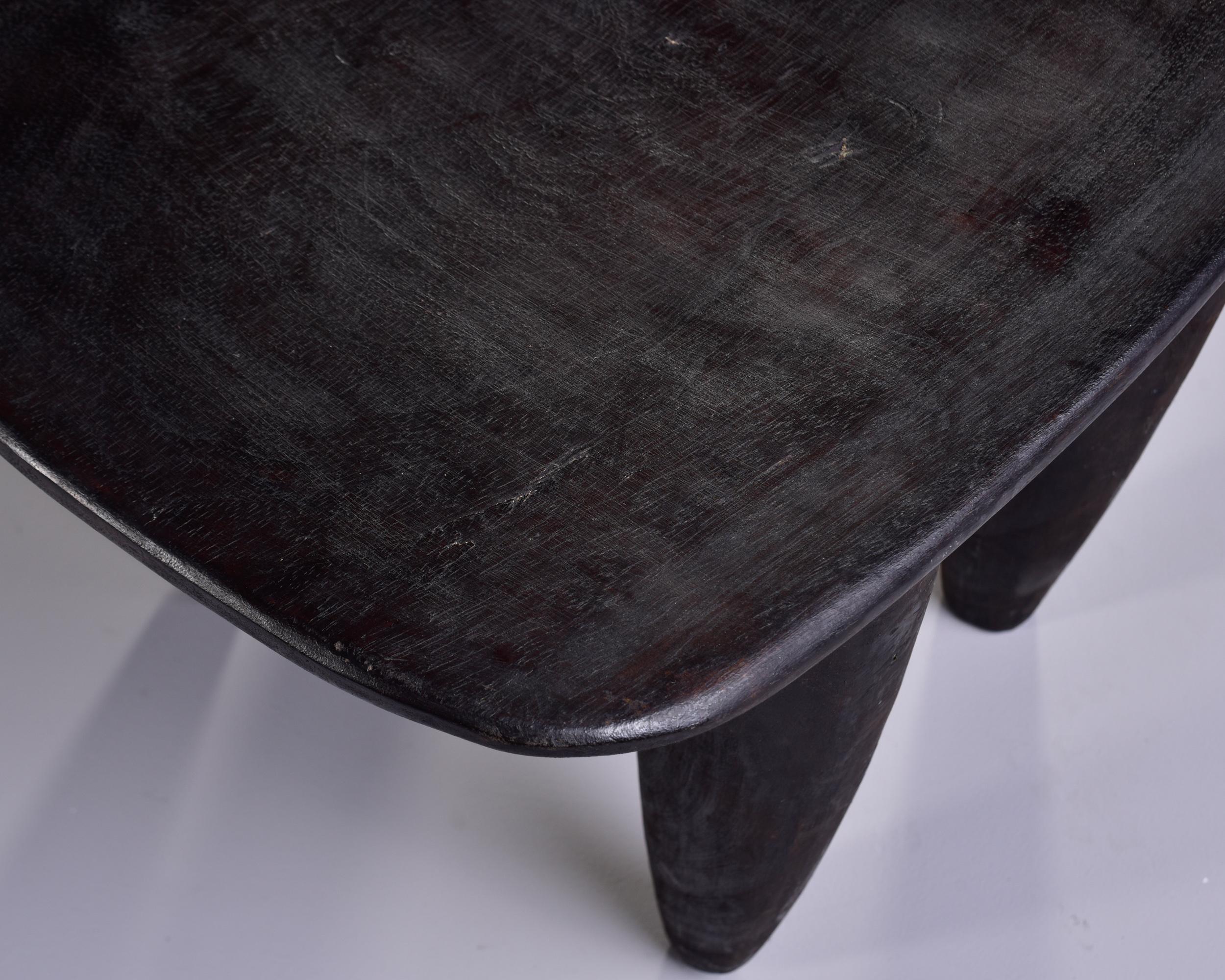 Stool or Table Hand Carved by Senufo People of Ivory Coast 5