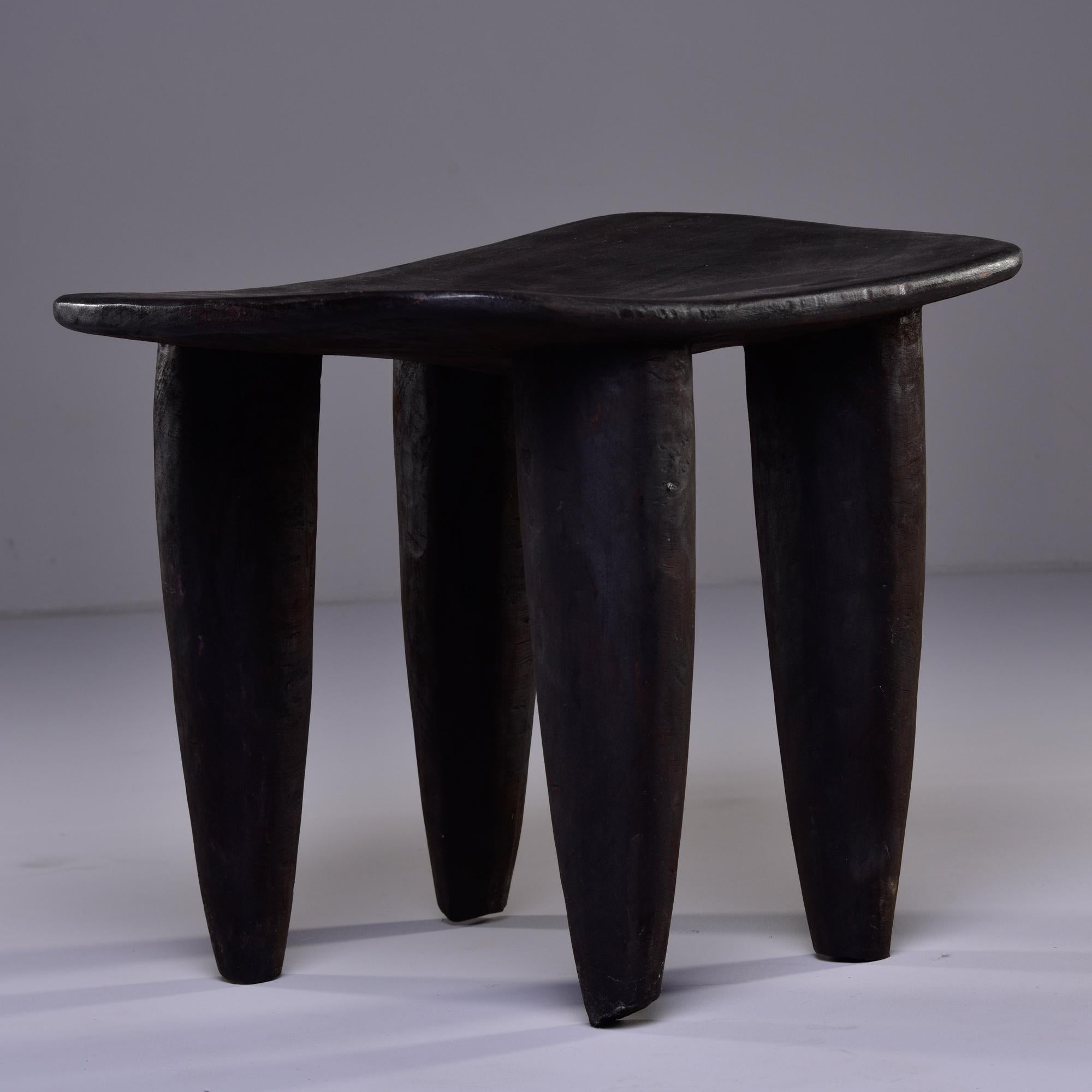 Tribal Stool or Table Hand Carved by Senufo People of Ivory Coast