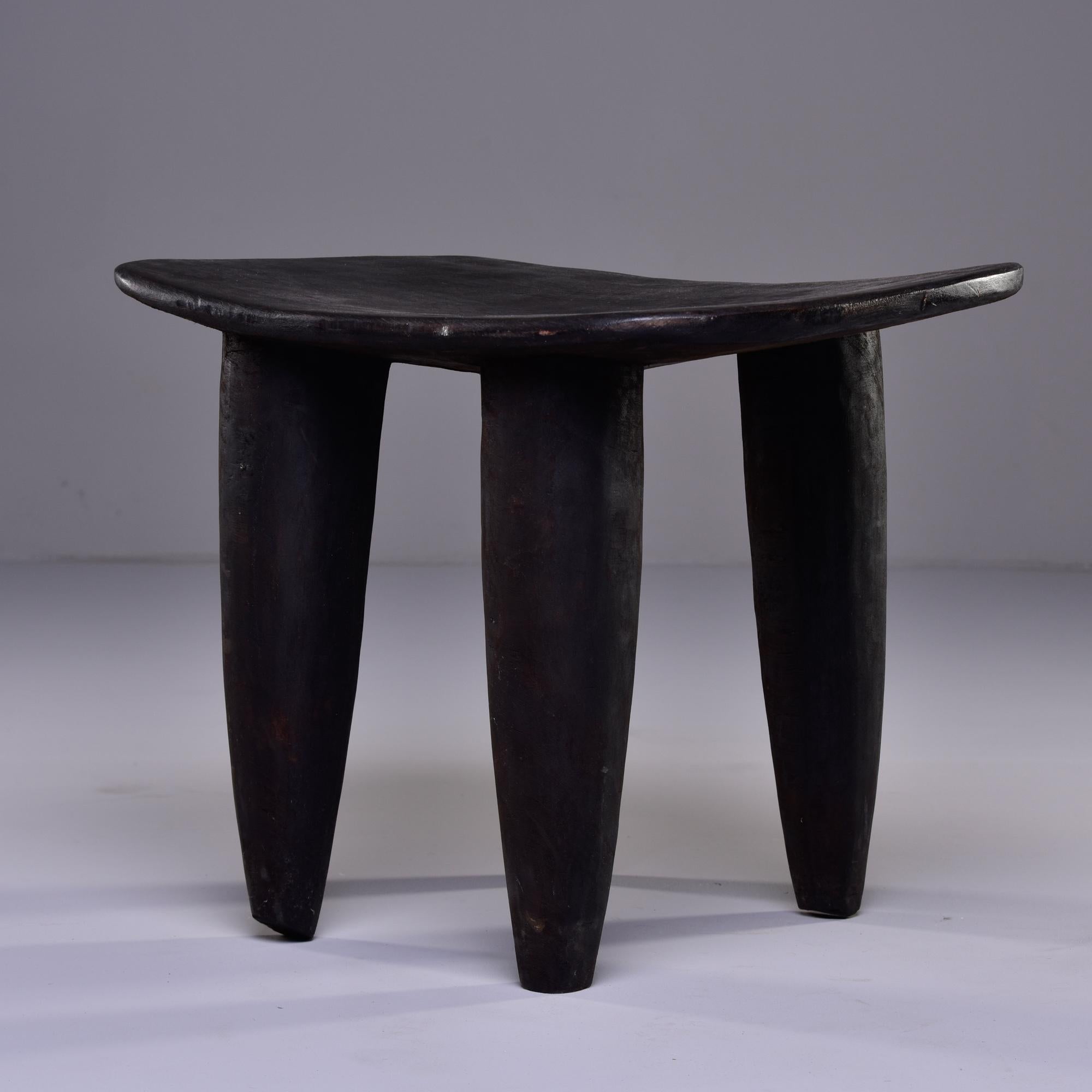 20th Century Stool or Table Hand Carved by Senufo People of Ivory Coast