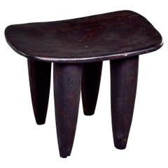 Stool or Table Hand Carved by Senufo People of Ivory Coast