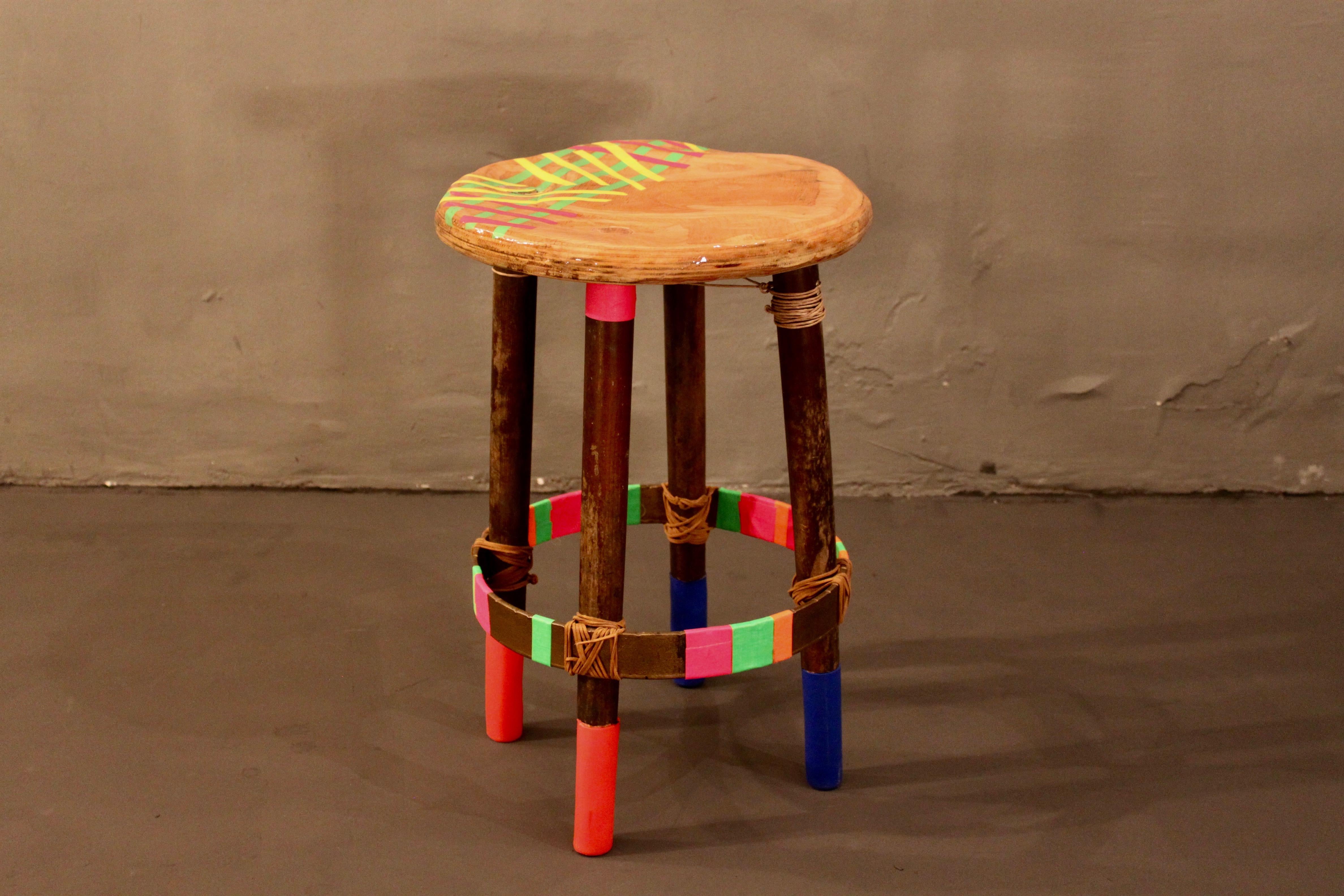 Steel Stool 