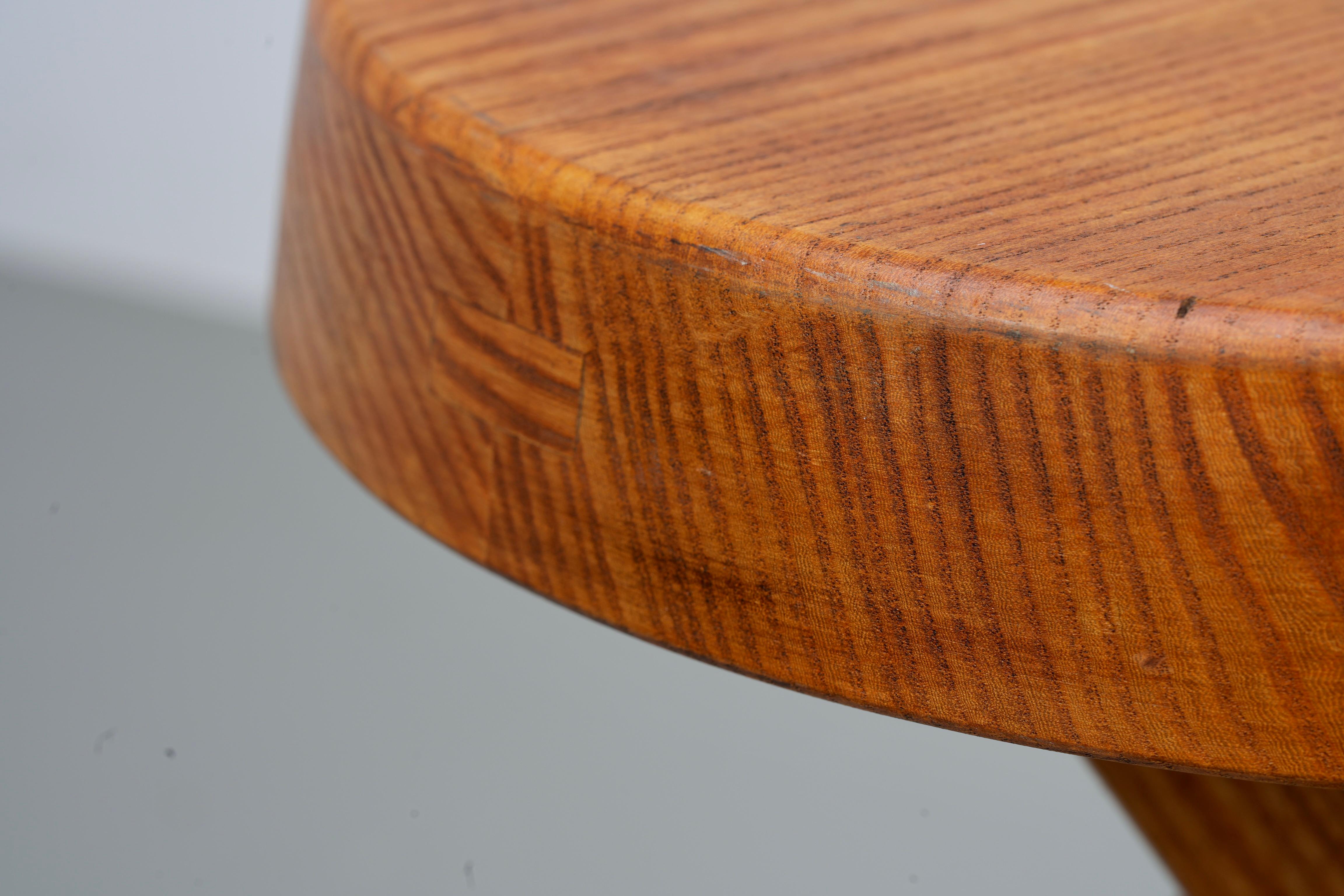 Hocker S13A, alte Version von Pierre Chapo in Ulme, Frankreich, 1970er Jahre im Angebot 3