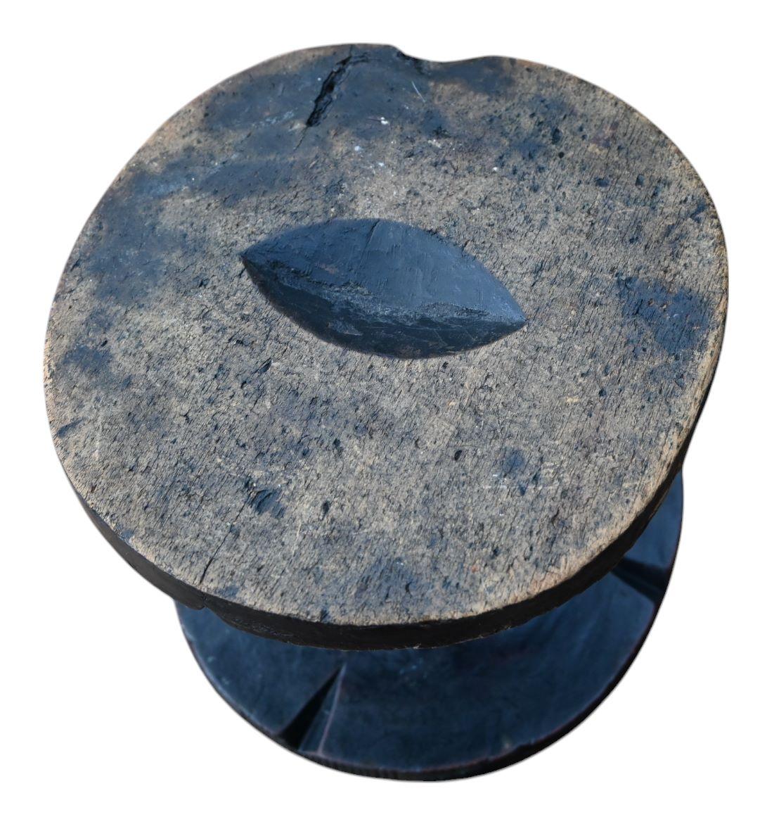 Congolais Tabouret/siège de The Triby Mangbetu Dr Congo, début du 20e siècle en vente