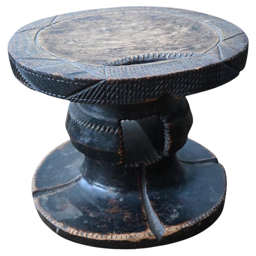 Stool/seat From The Triby Mangbetu Dr Congo, Early 20th Century
