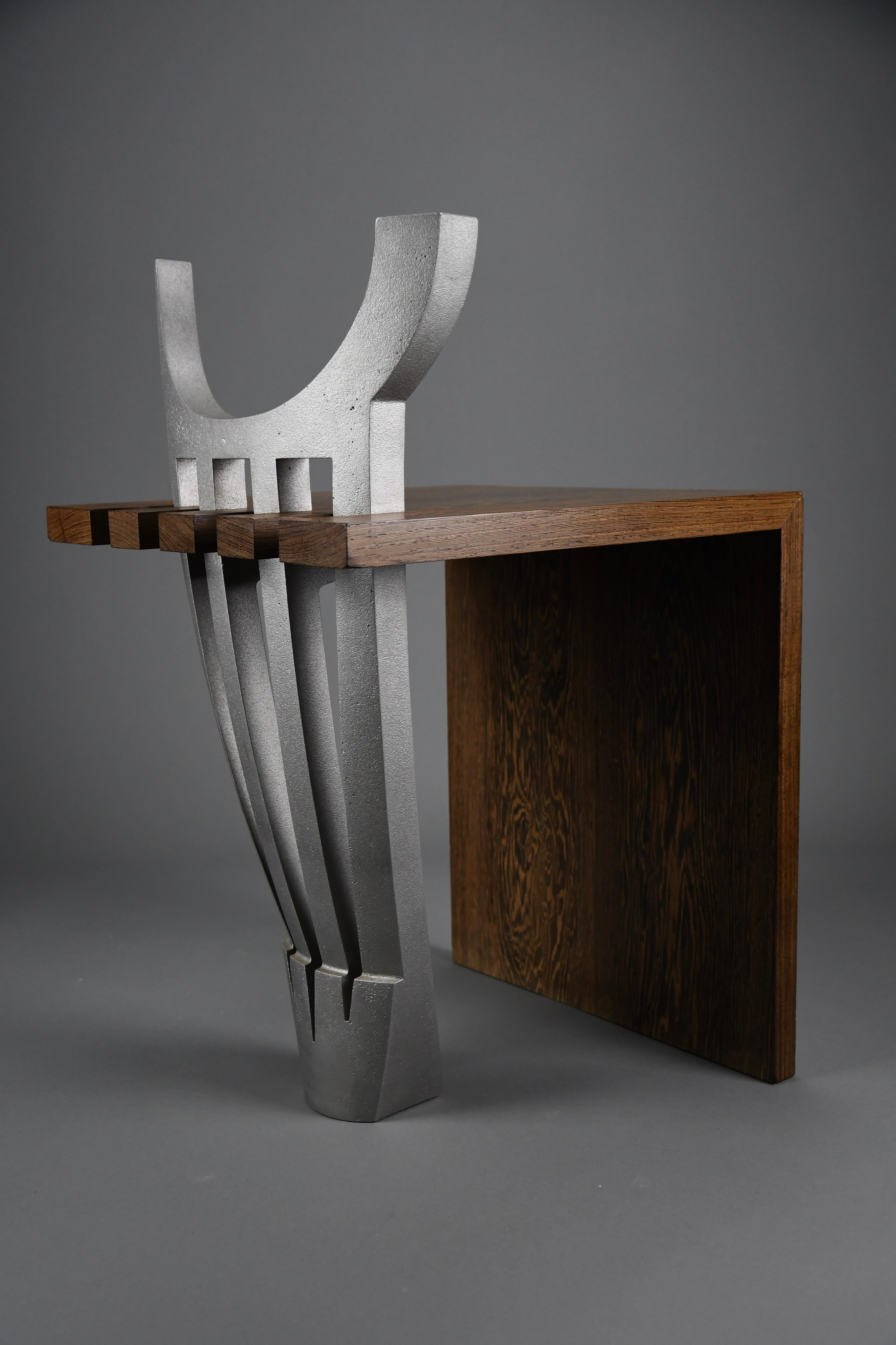 Raro sgabello scultoreo 