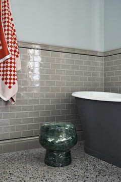 Stool / side table ClassiCon Corker No.1 Marble Design Herzog&deMeuron Guatemala