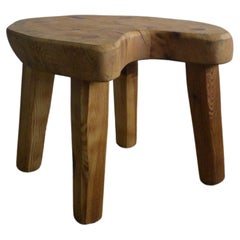 Retro Stool/Side table, Stig Sandqvist, Vemdalia Company, Sweden 1960