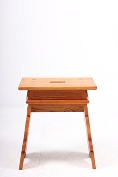 Tabouret en pin massif conçu par Martin Nyrop pour Rud Rasmussen